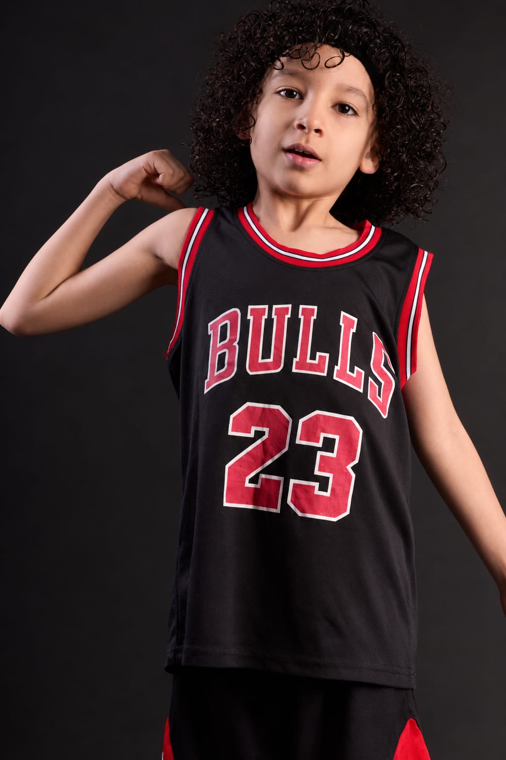 Bulls flex portrait
